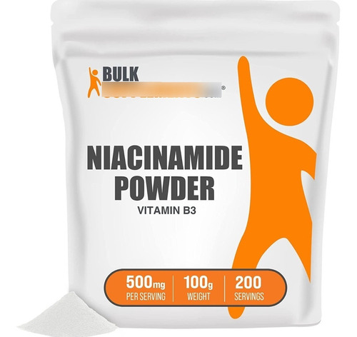 Vitamina B3 Niacinamida 100 Gr - g a $1619