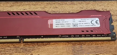 Memoria Ram Hyperx Fury 8gb Ddr3 (Usado)