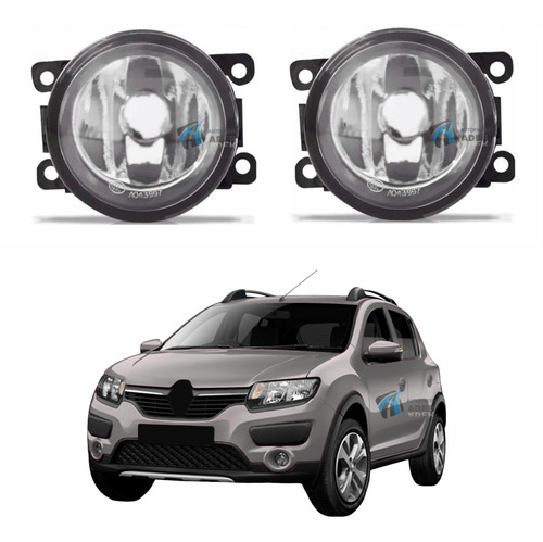 Juego Faro Auxiliar Sandero Stepway 2014 2015 2016 2017 2018