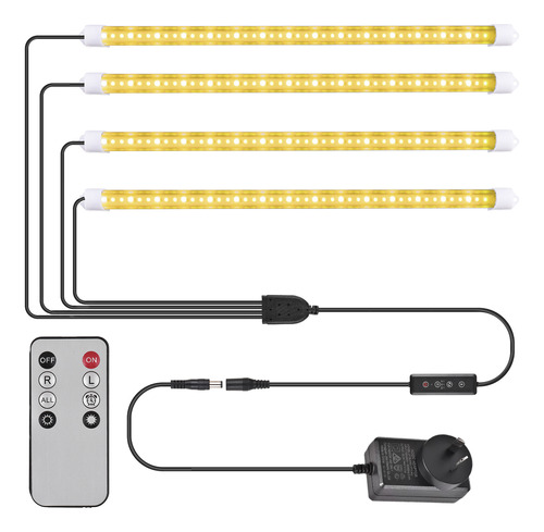 Lámpara De Crecimiento Completa Para Cultivo De 4 Plantas Pa