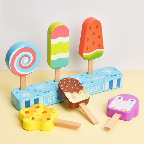 Kids Ice Cream Playset Toy For Girls