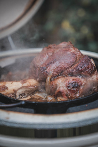 Imagen 4 de 10 de Disco Chico Accesorio Para Kamado B10 Parrilla Ahumador