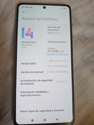 Celular Xiaomi 11t Pro 5g 