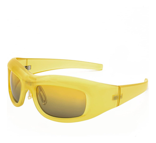 Ocerave Futuristic Wrap Around Fashion Gafas De Sol Para Hom