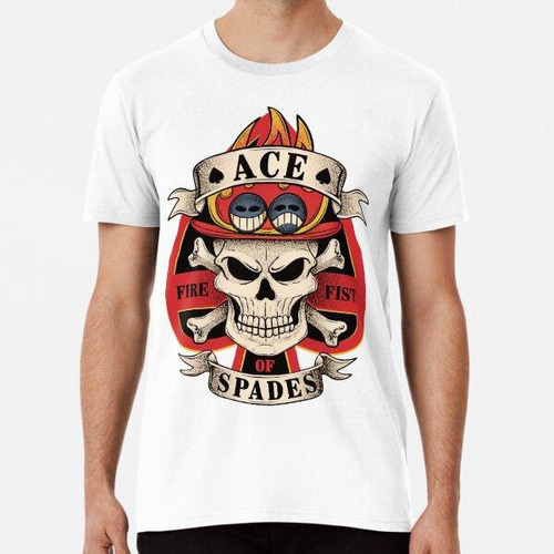 Remera Camiseta One Pieceace Tattoo - One Piece - Bandera Pi