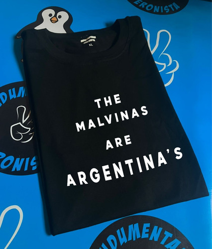 Remera The Malvinas Are Argentina's