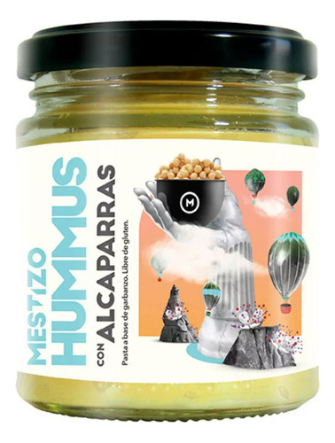 Combo Degustacion Dips Hummus Mestizo Los 6 Sabores X175grs
