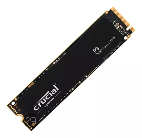 Crucial P3 500GB PCIe M.2 2280 SSD, CT500P3SSD8