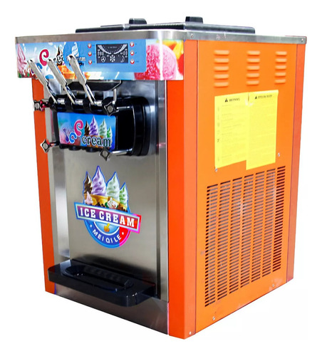 Maquina Helado Suave Yoghurt Nieve Comercial Helados 1800w