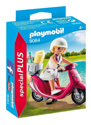 Playmobil Beachgoer Scooter Bañista C Scooter 9084 En Stock