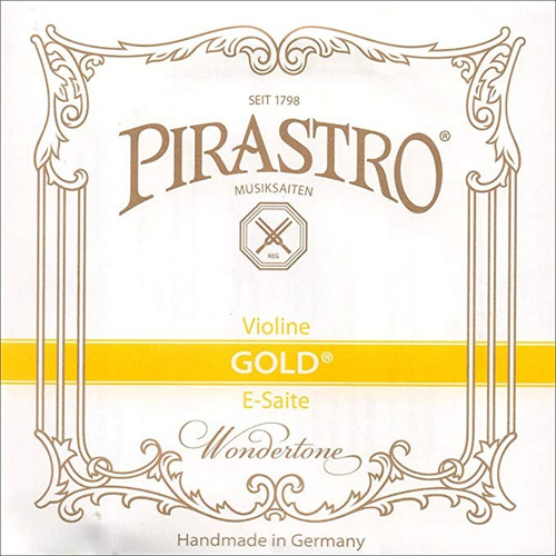 Pirastro Gold Label 4/4 Violín Cuerda E - Medio - Acero - Fi