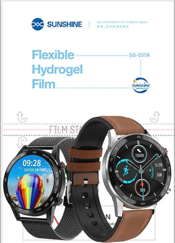Protector De Hidrogel Compatible Con Ticwatch C2