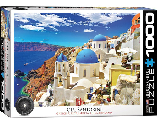 Rompecabezas Eurographics Santorini 1000 Piezas