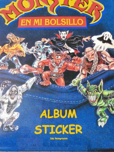 Imagen 6 de 6 de Álbum Monstruos De Bolsillo Completo