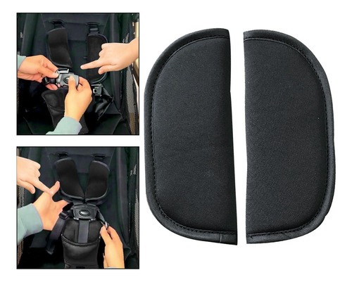 3 Almohadilla Para Cinturón De Seguridad, Funda Para Correa