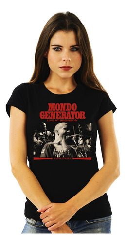 Polera Mujer Mondo Generator Live At Brons Metal Abominatron