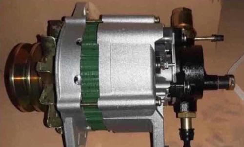 Alternador Npr 24 Voltios Con Bomba Tipo Hitachi Polea 3 Ca