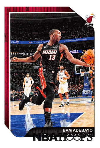 Nba Hoops Basketball 237 Bam Adebayo Miami Heat Tarjeta Cole