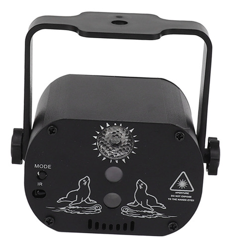 Party Dj Lights Disco, 60 Patrones, Flash Rgb, Recargable