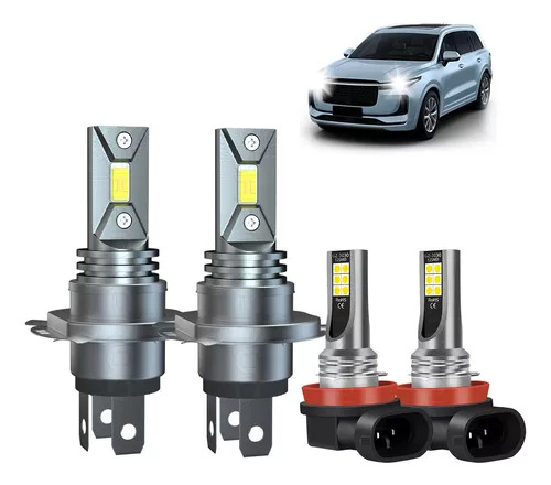 Kit De Faros 9003 H11led Para Nissan Tiida 07-15