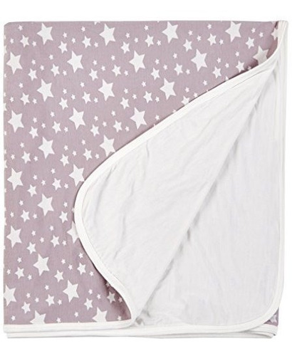 Kickee Pantalones Imprimir Cochecito Manta, Plumas Estrellas