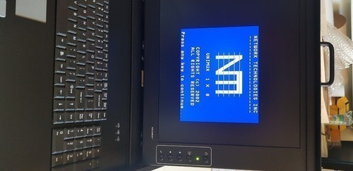 Gaveta Rackmux Kvm Com Comutador Kvm Usb Embutido Nti 17 (Usado)