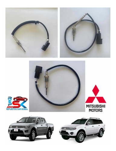 Sensor Dpf Mitsubishi L200 2.5 4d56 2012/2015pack 3unidades