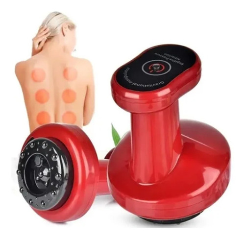 Massageador Elétrico Sucção À Vácuo Acupuntura Muscular