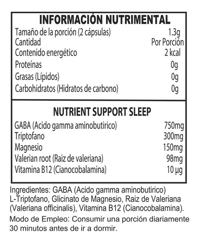 Imagen 2 de 10 de Gaba Platinum 4 En 1 Testrol 90 Caps