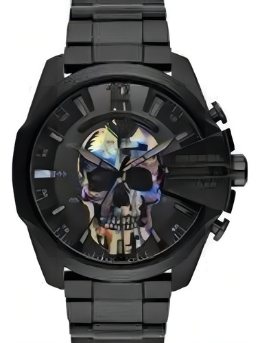 Relógio Masculino Dies Skull Rainbow Dz4582 Confira -jss