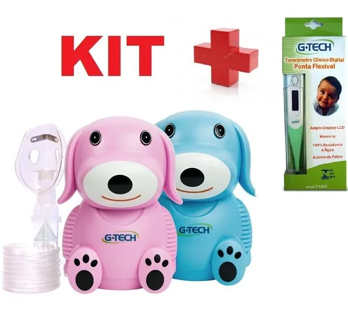 comprar Kit Inalador Nebulizador E Termómetro - Frete Grátis 