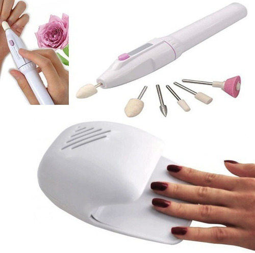 Set Manicure Profesional 5 Pzas Secador De Uñas Manicure Uña