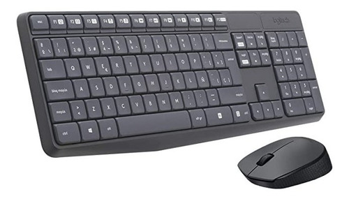 Imagen 2 de 3 de Logitech - Mk235 - Kit De Mouse Y Teclado Inalámbricos