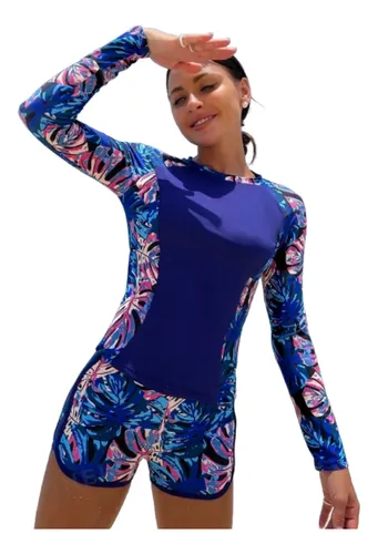 Trajes de baño manga larga mercado libre hotsell