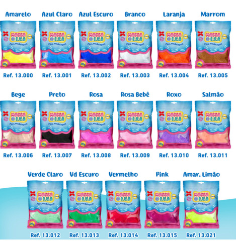 Massa De Modelar Eva Cores 50g Make+ Biscuit Artesanato Cor Branco