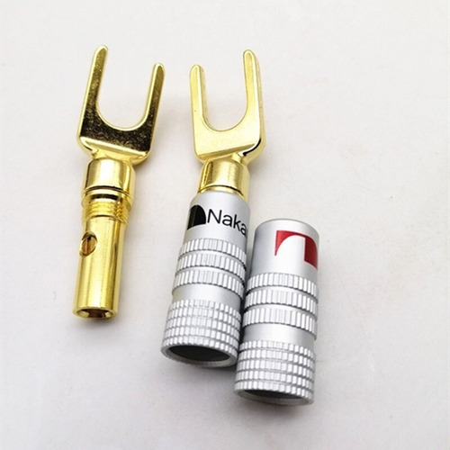 Imagen 4 de 6 de Conectores Banana Nakamichi Y/u Hifi Pack 4 Unidades 2 Pares