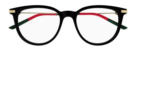 Lentes Gucci Gg1200o 004 Negro Dorado Oftalmico Color Negro Dorado 004