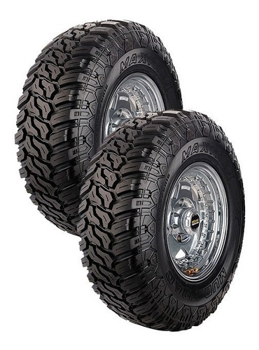 Paq 2 Llanta Lt33x12.50r15 Maxtrek Mud Trac 108q