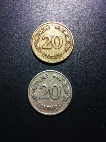 Monedas De Ecuador Colección 1944-1946 Mb