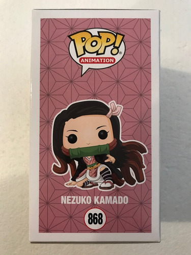Funko Pop 868 Nezuko Kamado Demon Slayer Figura De Vinil (Usado)