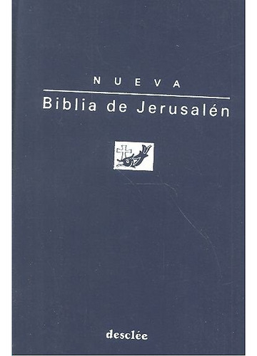 Libro Biblia De Jerusalã©n De Bolsillo Modelo 1 - Escuela...