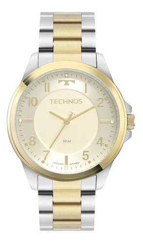 Relógio Technos Feminino Dress Misto Original Nf 2035msz/1x