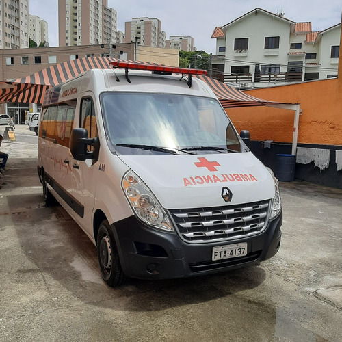 Master L3h2 Ano 2018 Ambulancia Teto Alto Completa