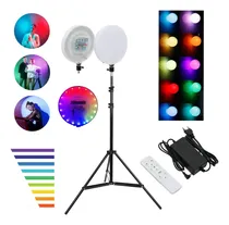 Comprar Aro Luz Led Circulo Multi Color Rgb C\u002Ftrípode Control Remoto