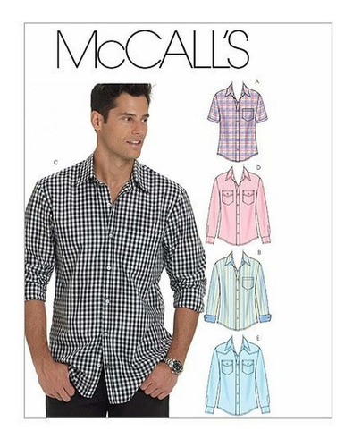 Mc 's Patterns M6044 playera Para Hombre