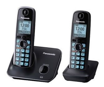 Panasonic Teléfono Dect Pantalla Lcd Incluye 2 Auriculares