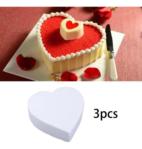 Modelo De Espuma Para Pastel De 3 Piezas, Modelo 6 Pulgadas