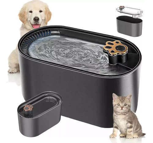 Bebedero Automático Fuente Agua Mascotas Para Perro Y Gatos