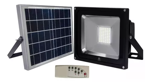 Lampara Luminaria Exterior Led Solar De 120w Fotocelda