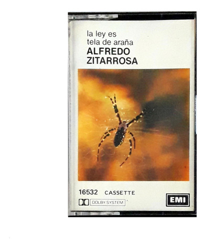 Casete Alfredo Zitarrosa La Ley Es Tela De Araña 1983  Oka  (Reacondicionado)